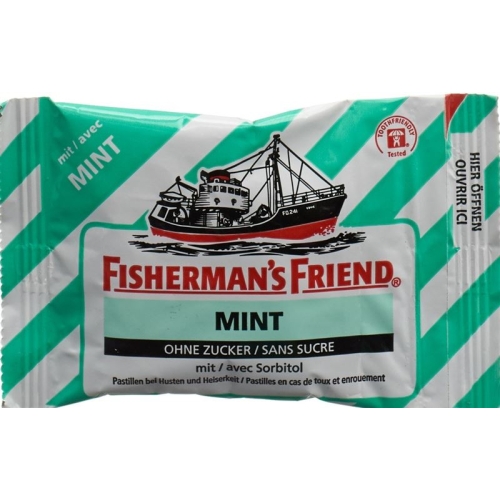 Fishermans Friend Pastillen Mint ohne Zucker 25g buy online