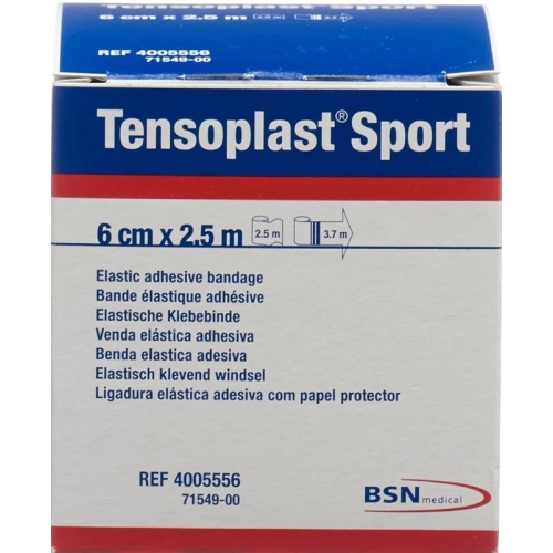 Tensoplast Sport elastische Klebebinde 6cm x 2.5m buy online