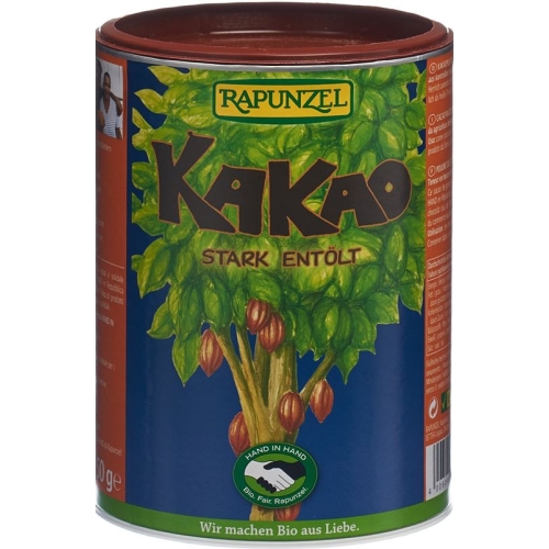 Rapunzel Kakaopulver Entölt Dose 250g buy online