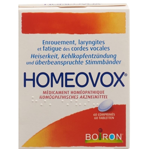 Homeovox Tabletten 60 Stück buy online