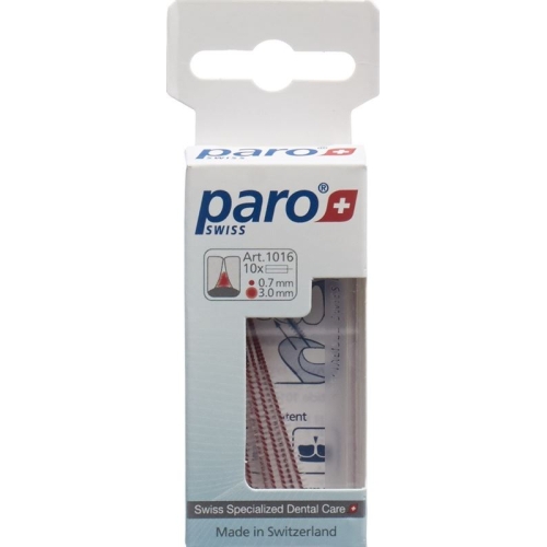 Paro Isola Long 3mm x-fein Rot zylindrisch 10 Stück buy online