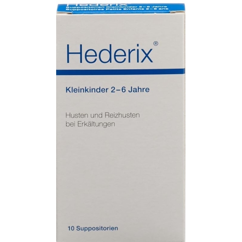 Hederix Kleinkinder Zäpfchen 10 Stück buy online