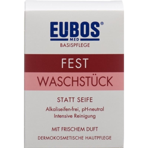 Eubos Seife Fest Parfümiert Rosa 125g buy online