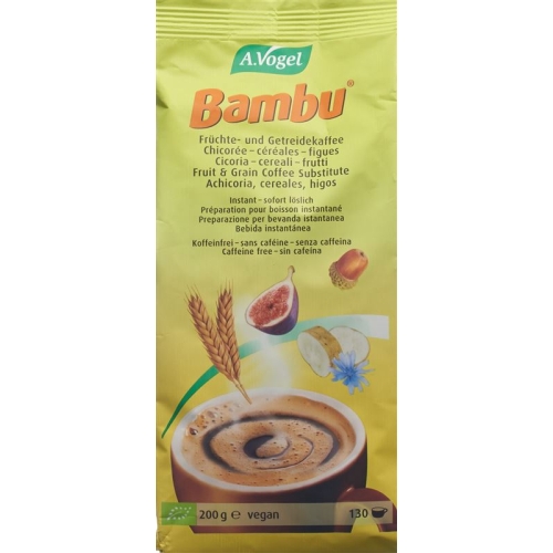 A. Vogel Bambu Früchte- und Getreifekaffee Instant 200g buy online