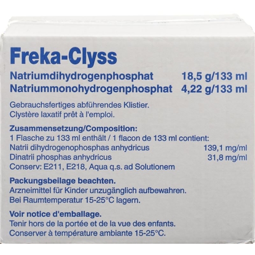 Freka Clyss Klistier 20 Flasche 133ml buy online