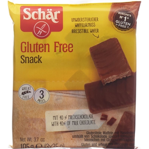 Schär Snack mit Schokolade Glutenfrei 3x 35g buy online