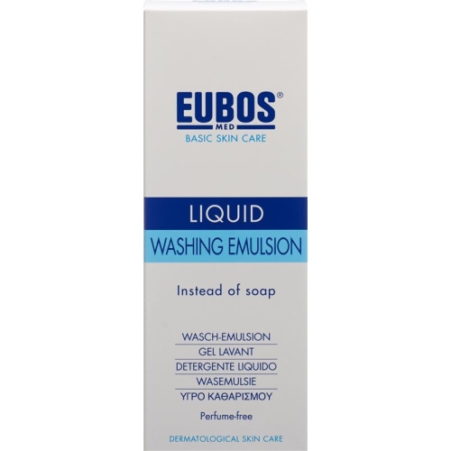 Eubos Seife Liquid Unparfümiert Blau Dosierspender 400ml buy online