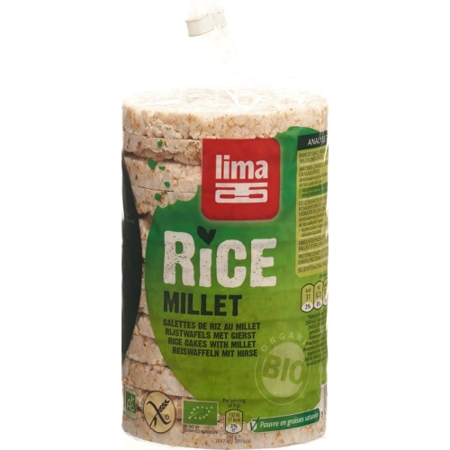 Lima Reiswaffeln M Hirse 100g buy online