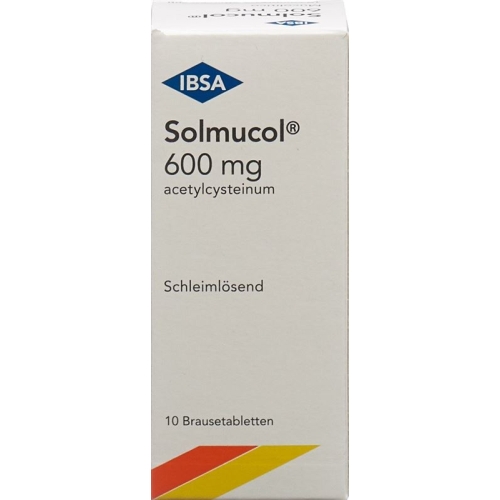 Solmucol 600mg 10 Brausetabletten buy online