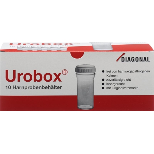 Urobox Harnprobenbehaelter 60ml Keimfrei 10 Stück buy online