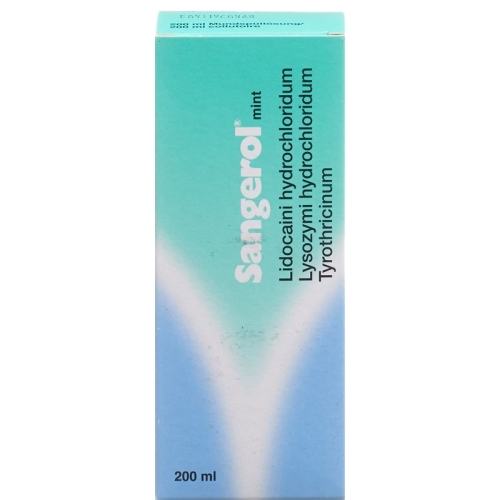 Sangerol Mundspüllösung Mint Zuckerfrei 200ml buy online