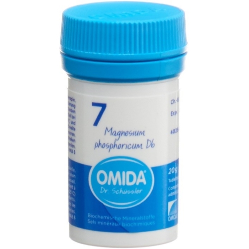 Omida Schüssler Nr. 7 Magnesium Phosphoricum Tabletten D6 20g buy online