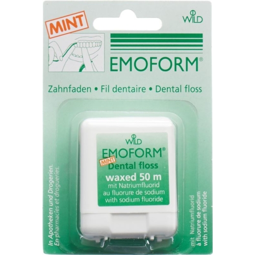 Emoform tooth thread Mint 50m buy online