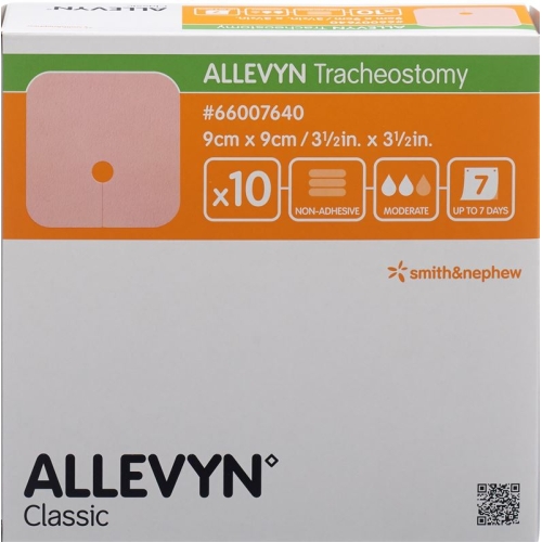 Allevyn Tracheostomy Wundkompressen 9cmx9cm 10 Beutel buy online