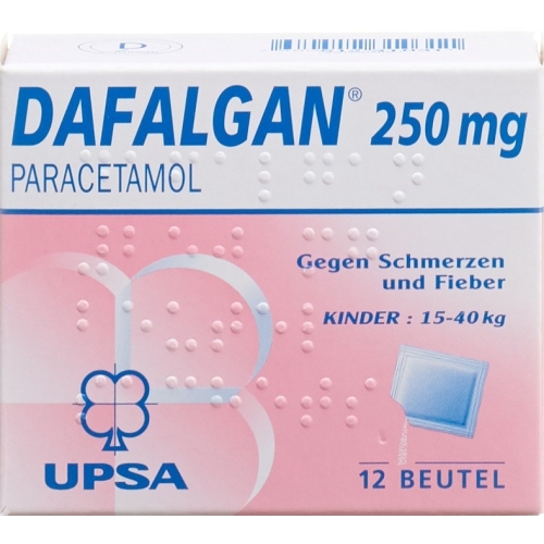 Dafalgan 250mg 12 Beutel buy online