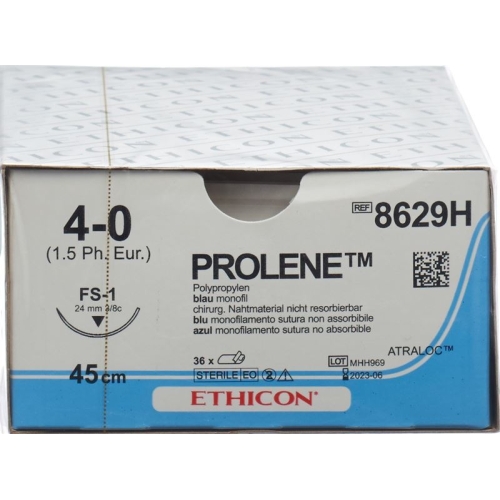 Prolene 45cm Blau 4-0 Fs-1 36 Stück 8629 H buy online