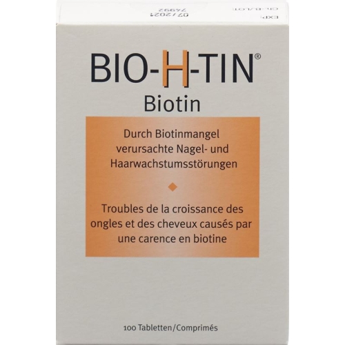 Bio H Tin Tabletten 100 Stück buy online