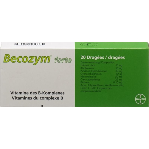 Becozym Forte 20 Dragees buy online