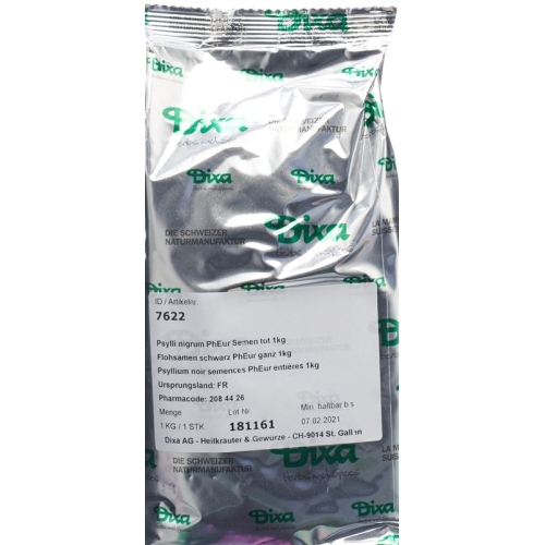 Dixa Psyllii Nigrum Semen Pheur Dep 1kg buy online