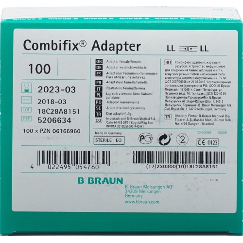 Combifix Adapter Weiblich/weiblich 100 Stück buy online