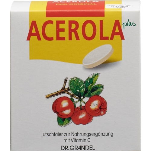 Acerola Plus Vitamin C Lutsch-Taler 32 Stück buy online