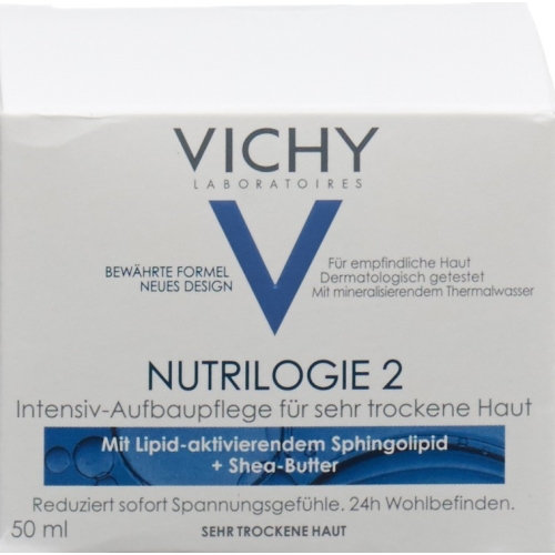 Vichy Nutrilogie 2 Intensive restorative care for very dry skin 50ml buy online