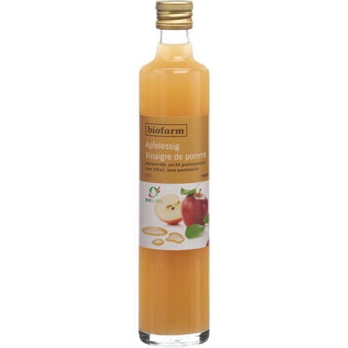 Biofarm Apfelessig Naturtrueb Flasche 500ml buy online