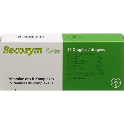 Becozym Forte 50 Dragees buy online