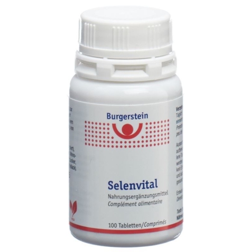 Burgerstein Selenvital tablets 100 pieces buy online