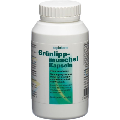 Alpinamed Greenlip Mussel Capsules 400mg 200 pieces buy online