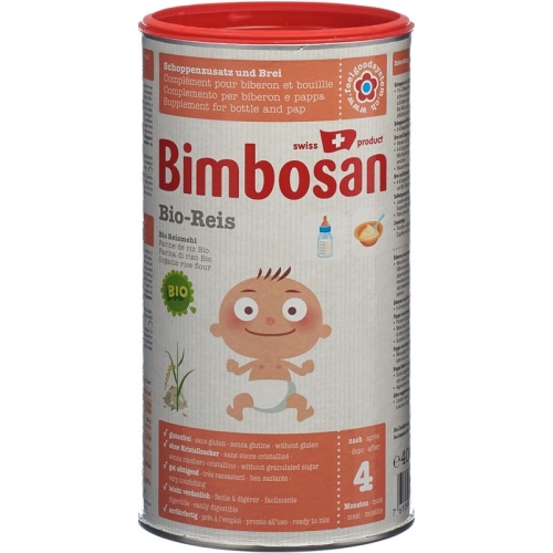 Bimbosan Bio-Reis Pulver Dose 400g buy online