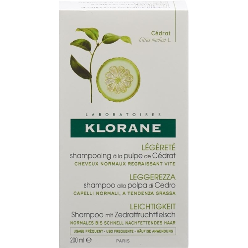 Klorane Shampoo mit Zedratfruchtfleisch 200ml buy online