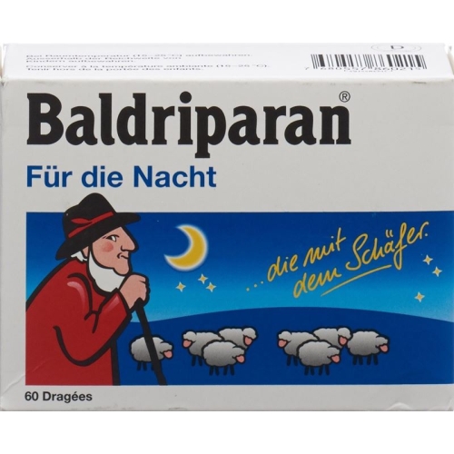 Baldriparan für die Nacht 60 Dragees buy online