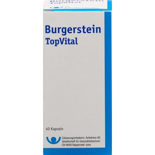 Burgerstein TopVital 40 capsules buy online