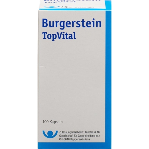 Burgerstein TopVital 100 capsules buy online