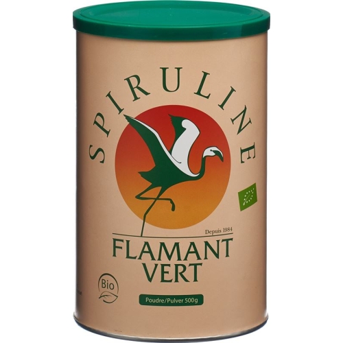 Spiruline Flamant Vert Pulver 500g buy online