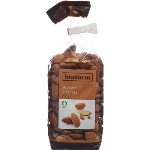 Biofarm Mandeln Knospe Beutel 200g buy online