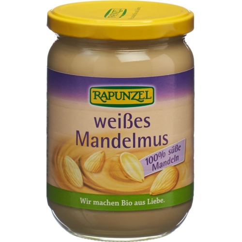 Rapunzel Mandelmus Weiss Bio Glas 500g buy online