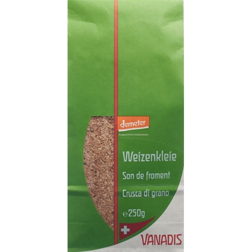 Vanadis Weizenkleie Demeter Beutel 250g buy online