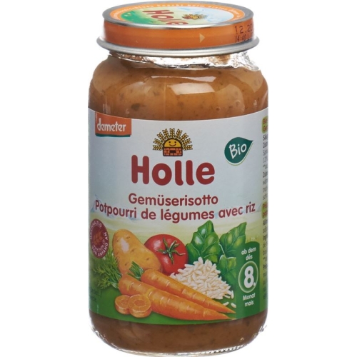 Holle Organic Vegetable Risotto after the 8th Month 220g buy online