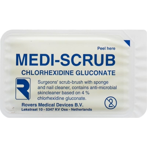 Medi Scrub 1x hand washing brush chlorhexide gluconate buy online