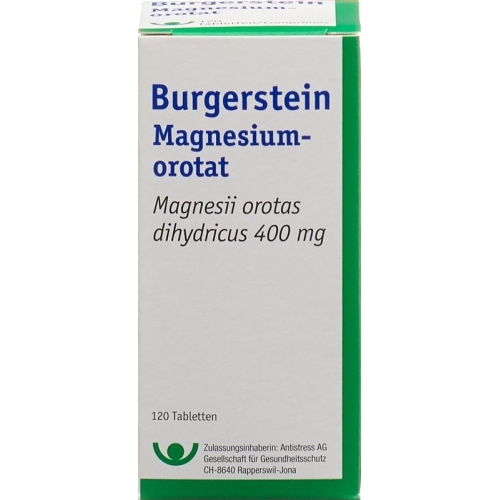 Burgerstein Magnesiumorotat tablets Ds 120 pieces buy online