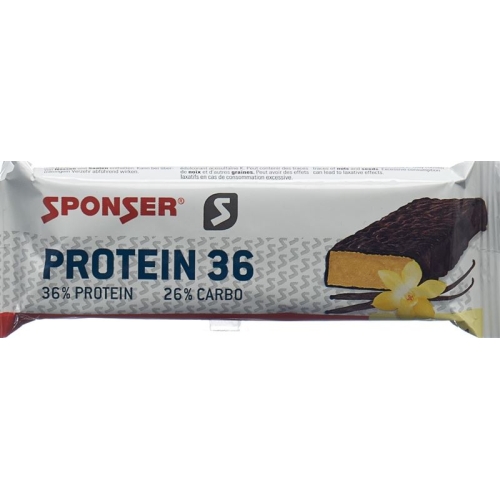 Sponser Protein 36 Bar Vanille und Schokoladenüberzug 50g buy online