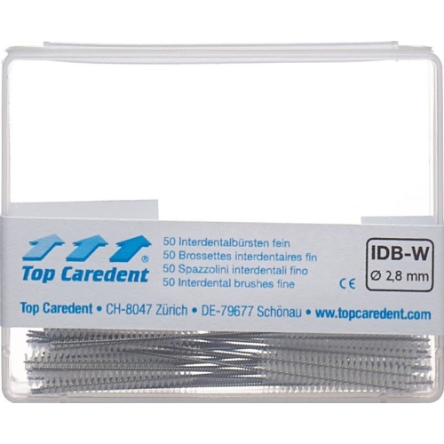 Top Caredent IDB-W Interdentalbürsten Weiss 50 Stück buy online