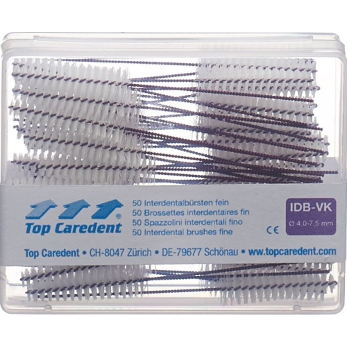 Top Caredent IDB-VK Interdentalbürsten Violet Konisch 50 Stück buy online