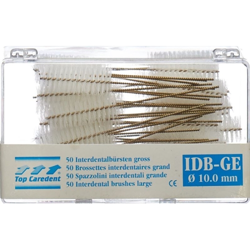 Top Caredent IDB-GE Interdentalbürsten Gelb 50 Stück buy online