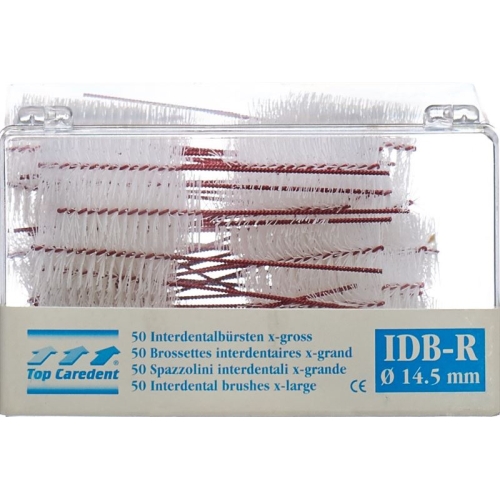 Top Caredent IDB-R Interdentalbürsten Rot 50 Stück buy online