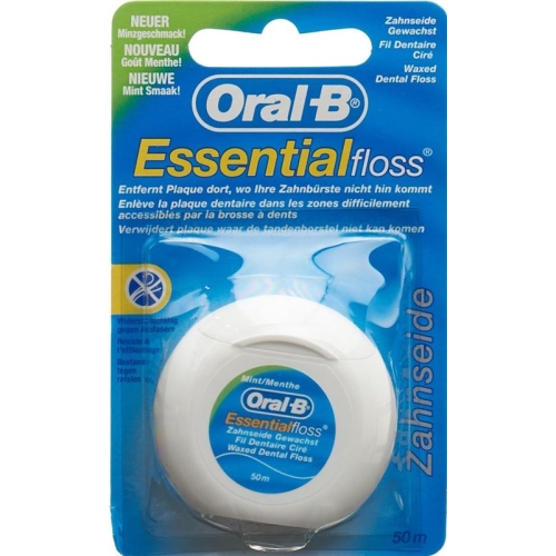 Oral B Essentialfloss 50m mint gewachst buy online