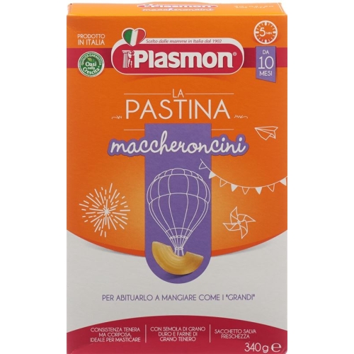 Plasmon Pasta Maccheroncini 340g buy online