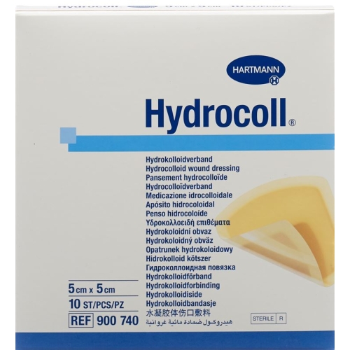 Hydrocoll Hydrocolloid Verb 5x5cm 10 Stück buy online